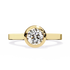 Urvi Round Solitaire Ring Lab Grown Diamond