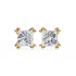 Princess Solitaire Lab Grown Diamond Stud