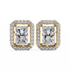 Zyna Solitaire Lab Grown Diamond Stud