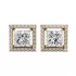 Shanaya Princess Solitaire Lab Grown Diamond Stud