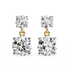 Round Drop Lab Grown Diamond Solitaire Stud