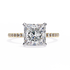 Raira Princess Solitaire Ring Lab Grown Diamond