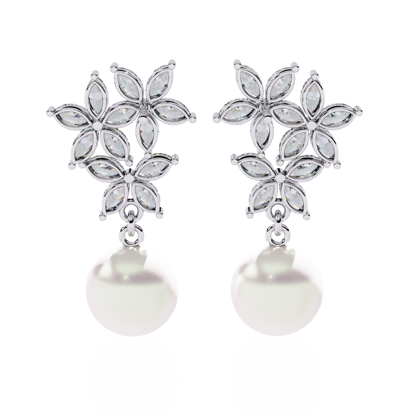 Blossom Lab Grown Diamond Earrings