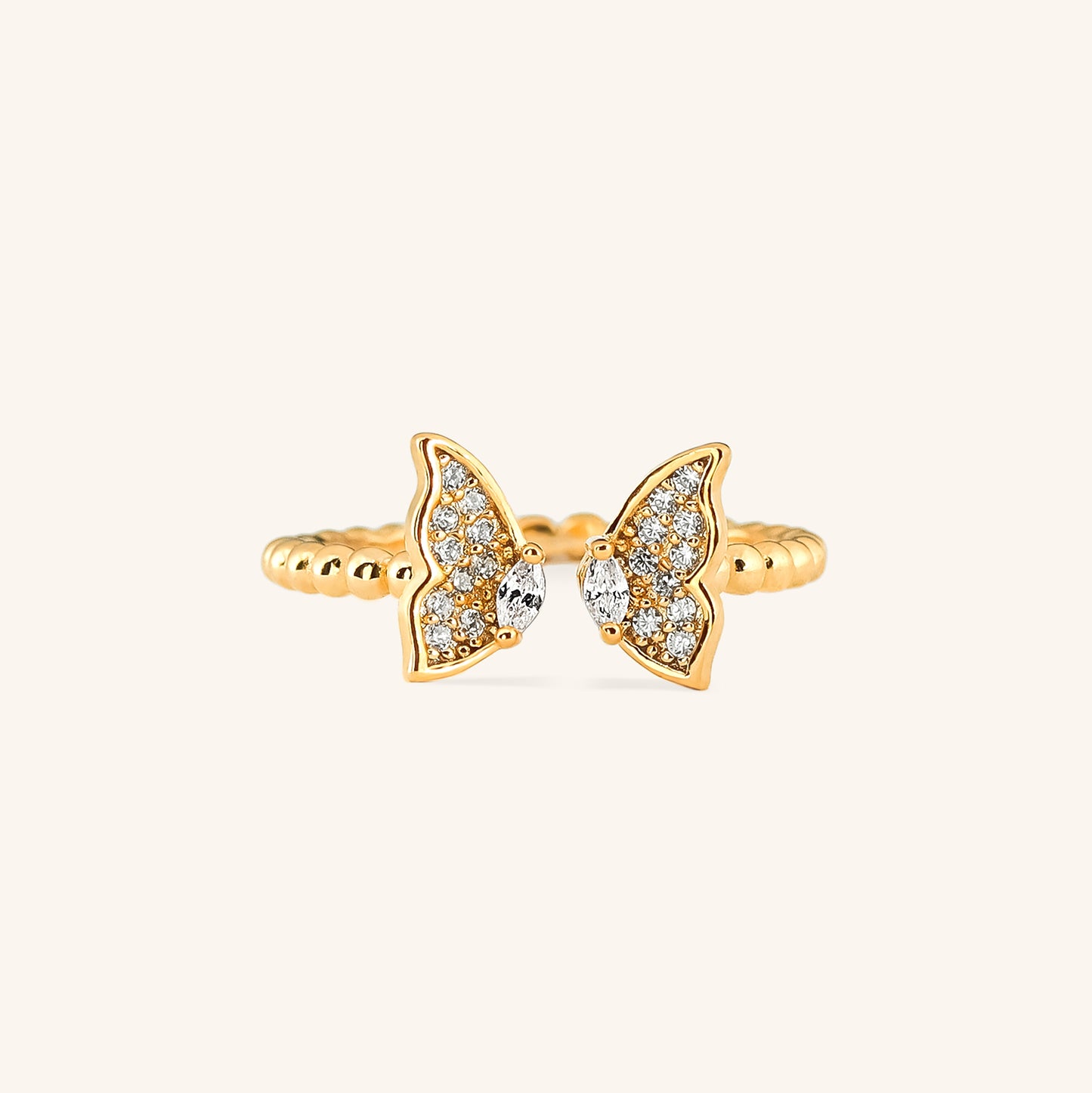 Butterfly Ball Ring