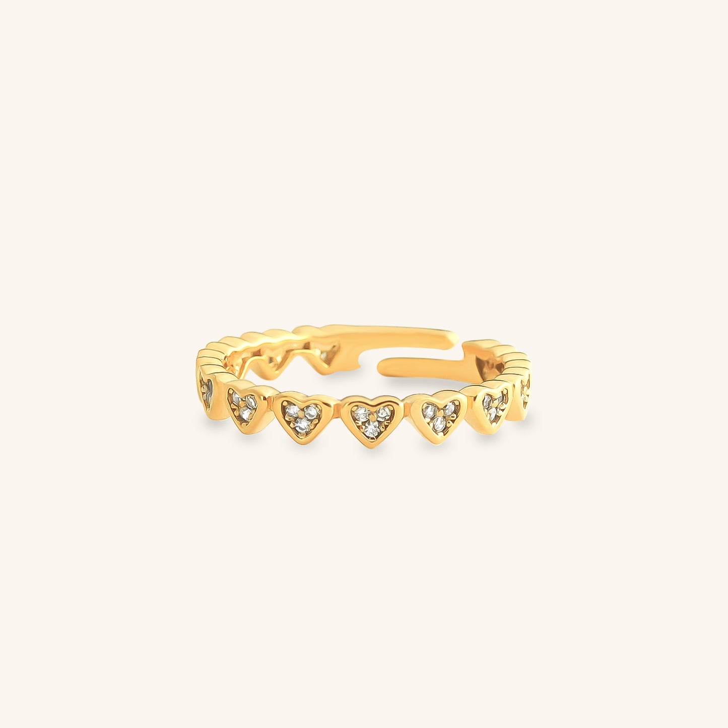 Heart Adjustable Ring