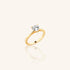 Small Heart Solitaire Ring