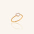 Heart MOP Ball Ring