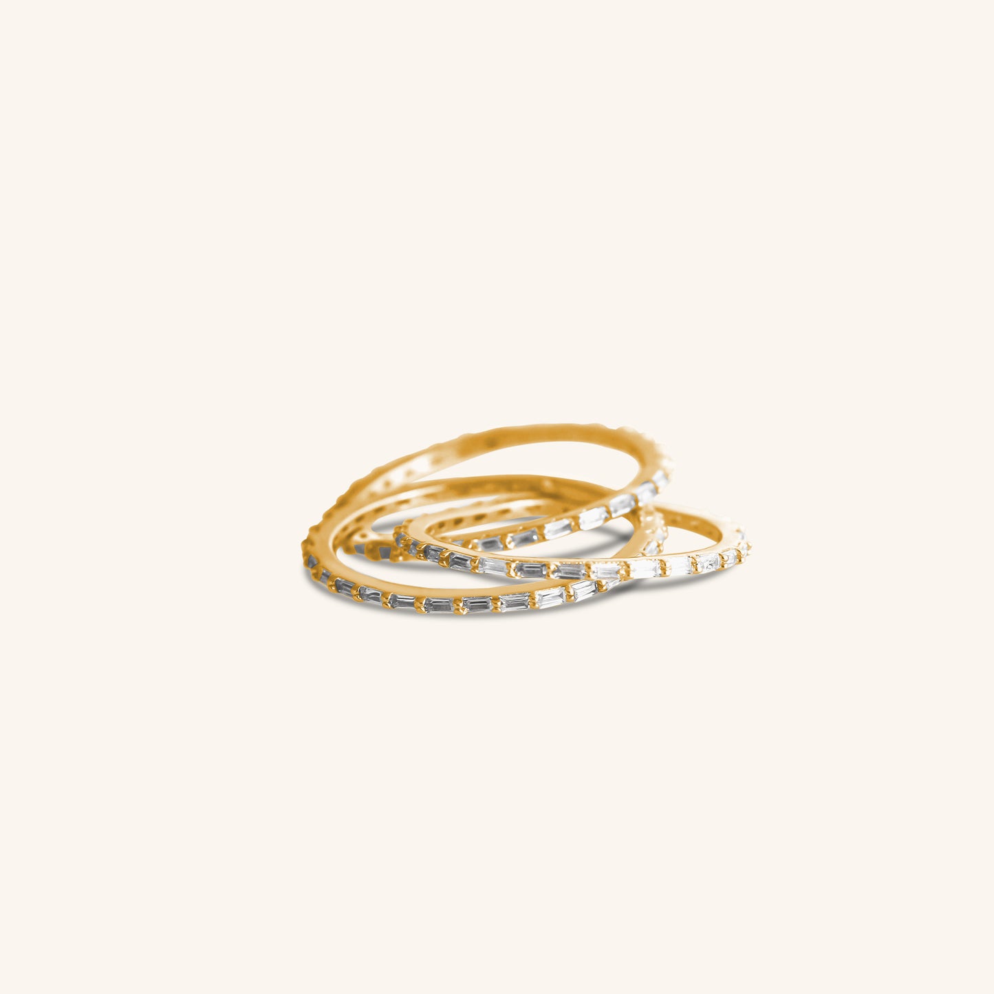 Veeba Three Interlink Ring