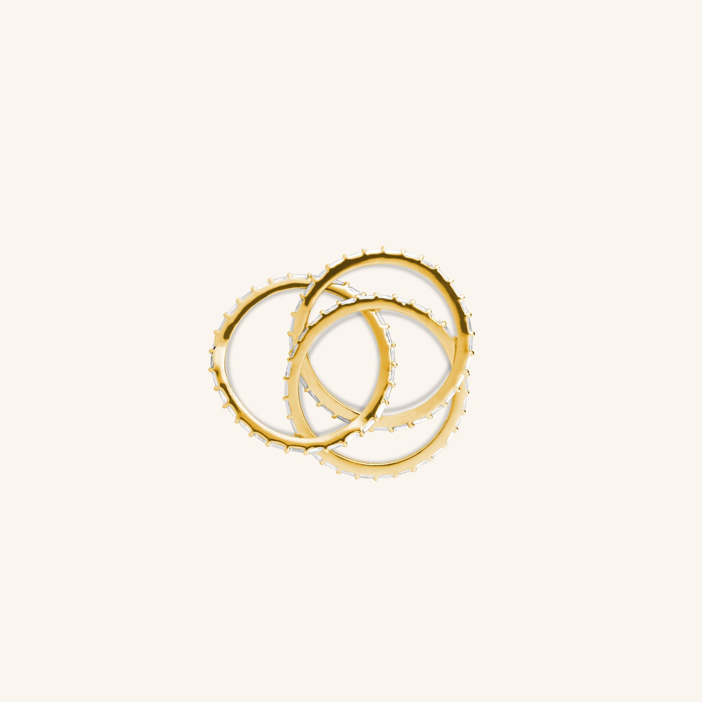 Veeba Three Interlink Ring
