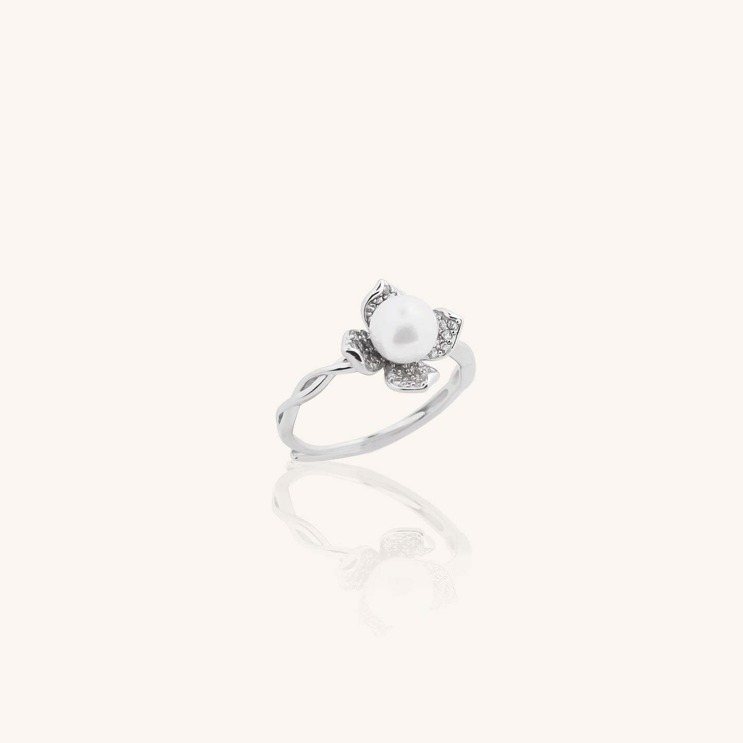 Pearl Flower Ring