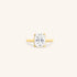 Radiant Cut Halo Ring