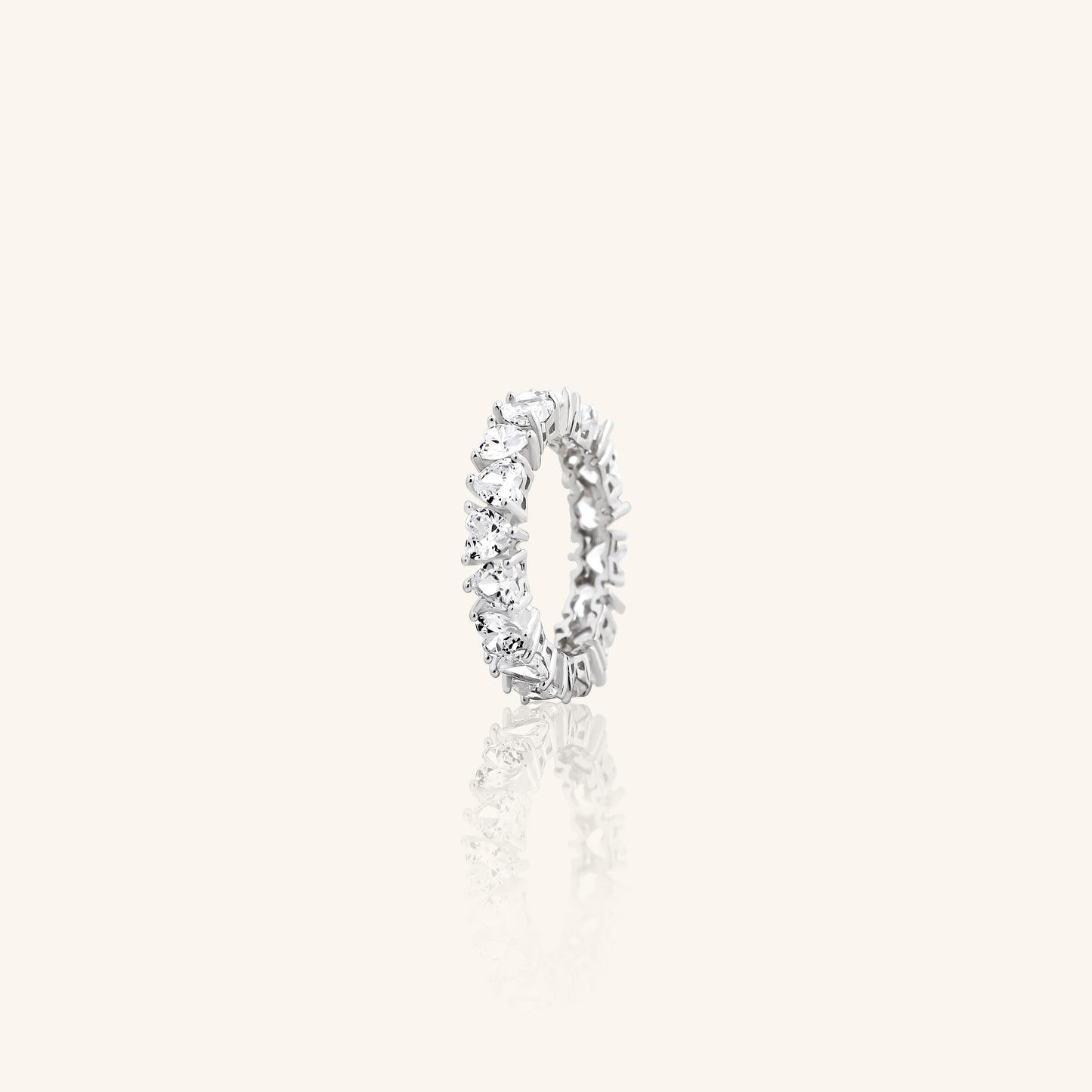 Heart Dia Eternity Band