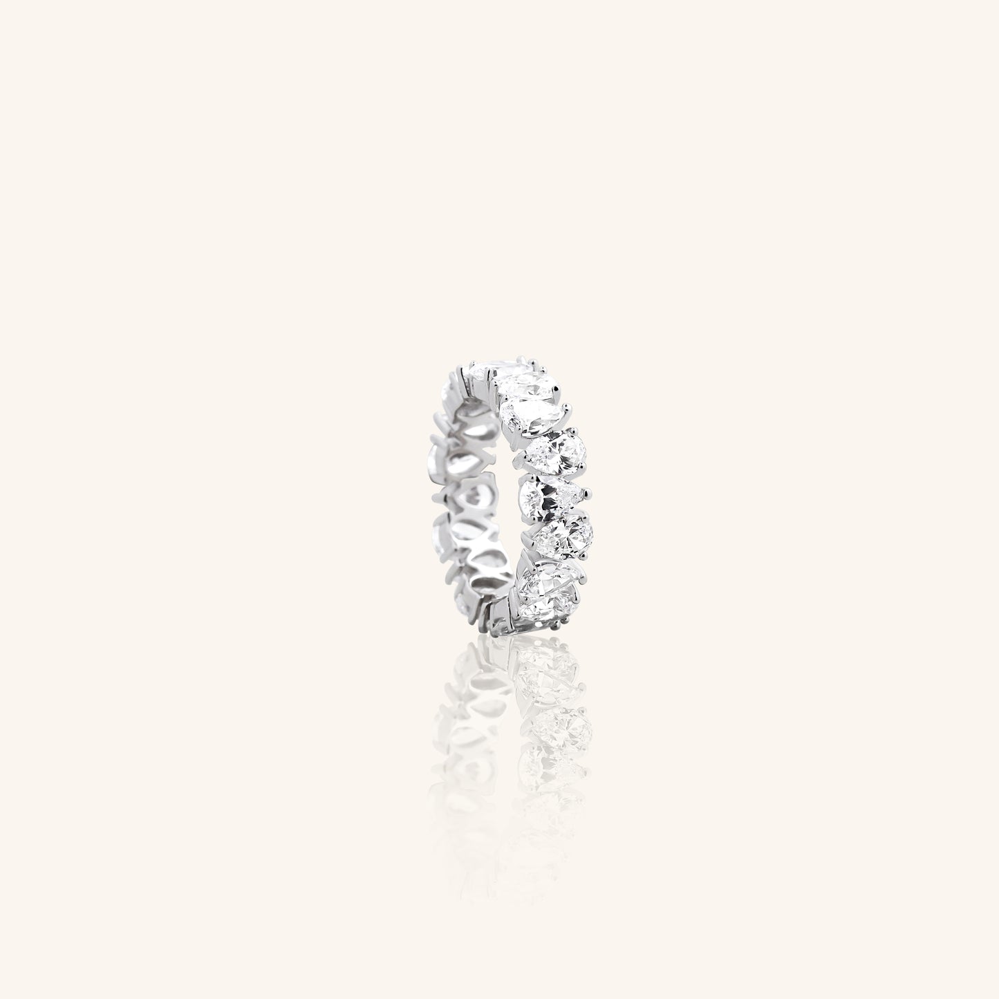 Pear Eternity Band Swaroski