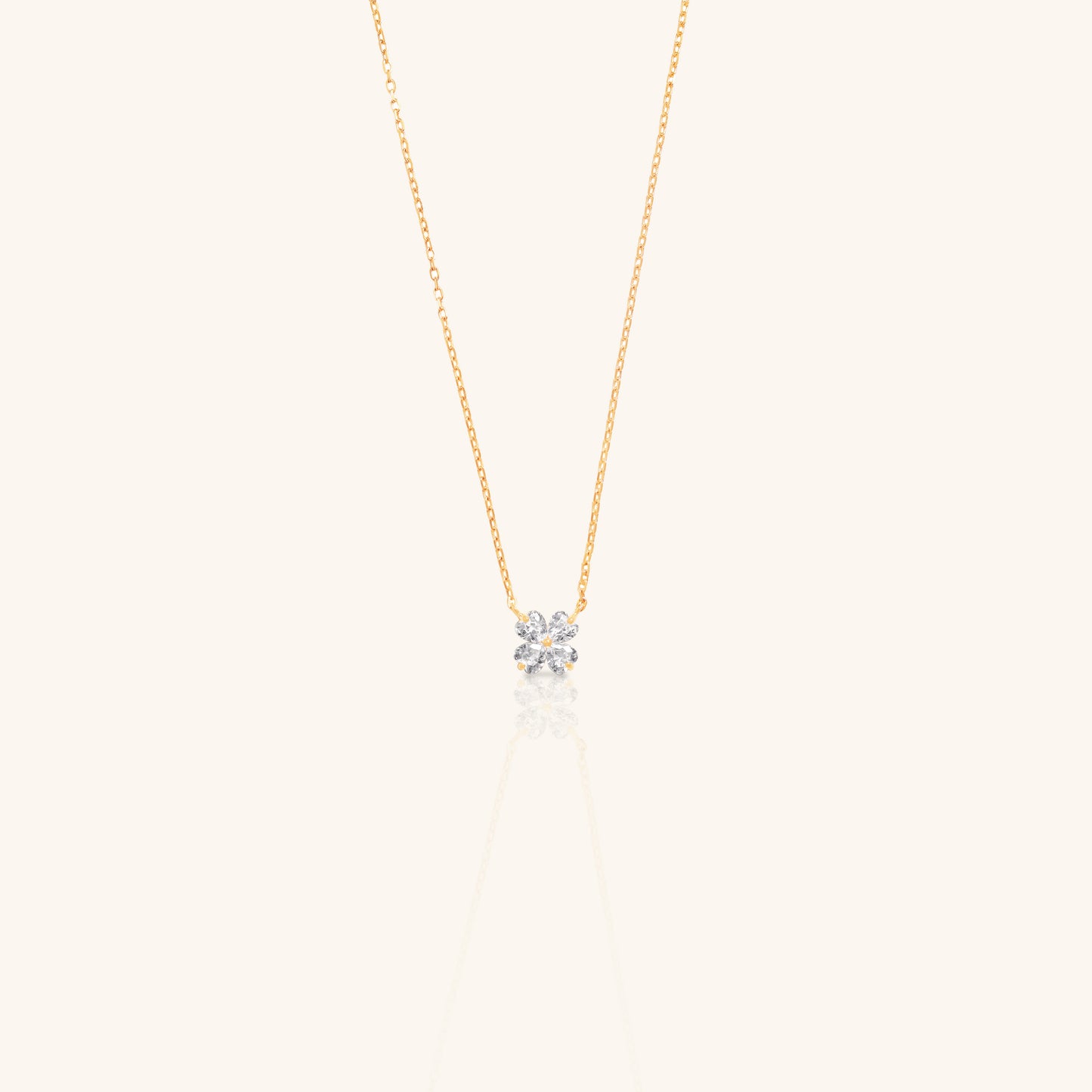 One Flower Chain Pendant