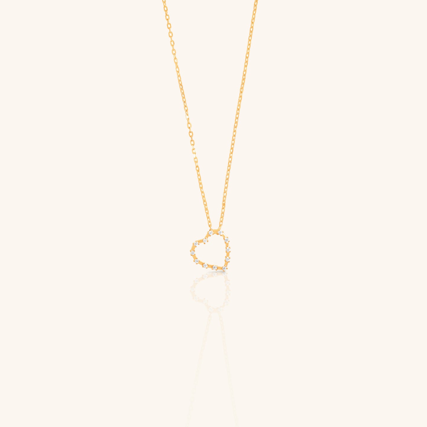 Open Heat Chain Pendant