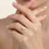 Pearl Bow Ring Large