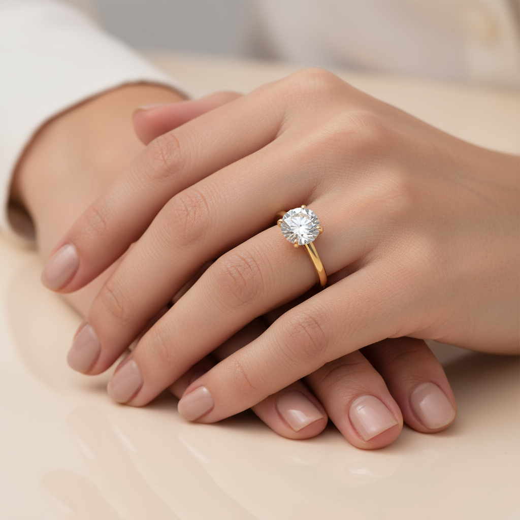 Round Solitaire Swaroski