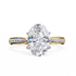 Rivaa Oval Solitaire Ring Lab Grown Diamond
