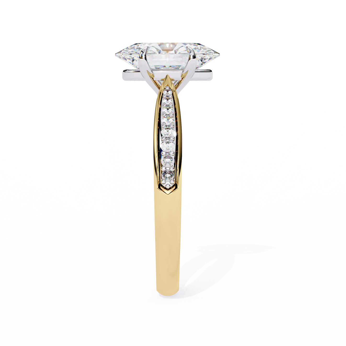 Rivaa Oval Solitaire Ring Lab Grown Diamond