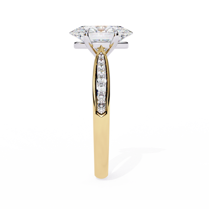 Rivaa Oval Solitaire Ring Lab Grown Diamond