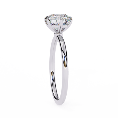 Avira Round Solitaire Ring Lab Grown Diamond