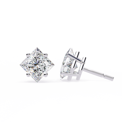 Princess Lab Grown Diamond Stud