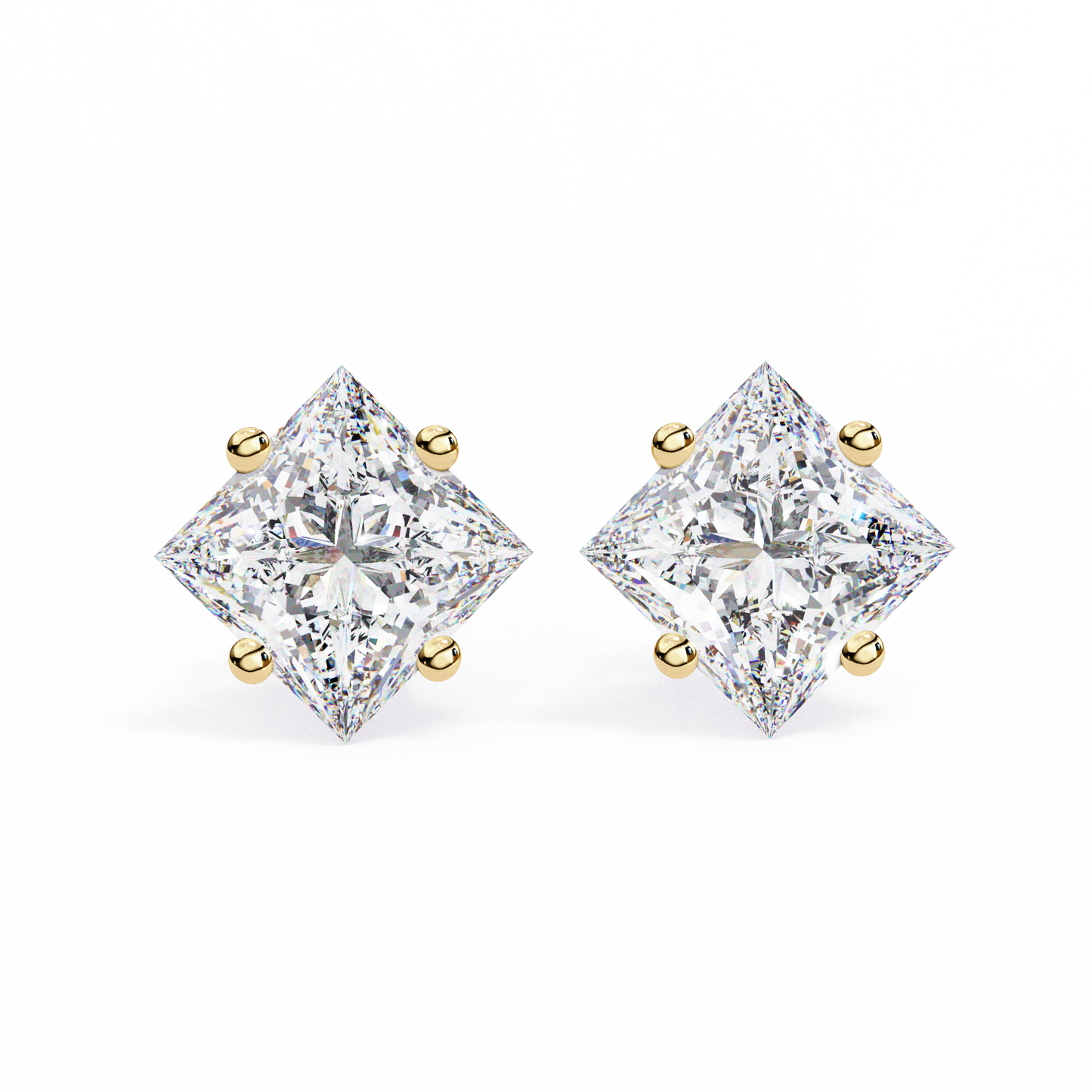 Princess Lab Grown Diamond Stud