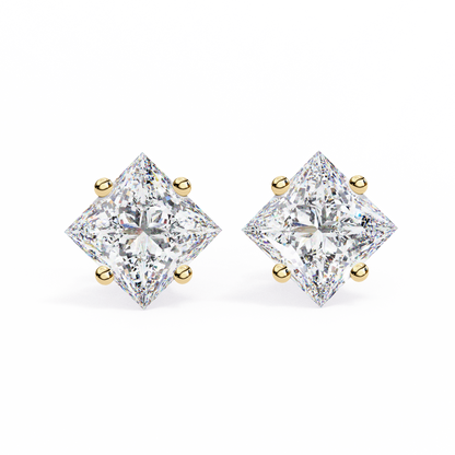 Princess Lab Grown Diamond Stud