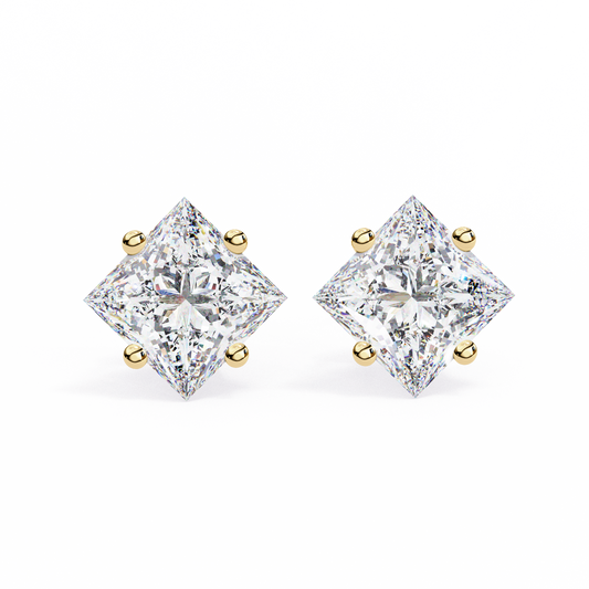 Princess Lab Grown Diamond Stud