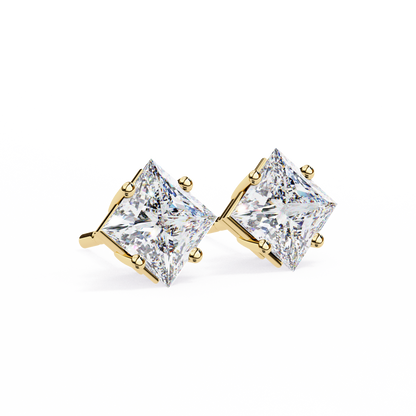 Princess Lab Grown Diamond Stud