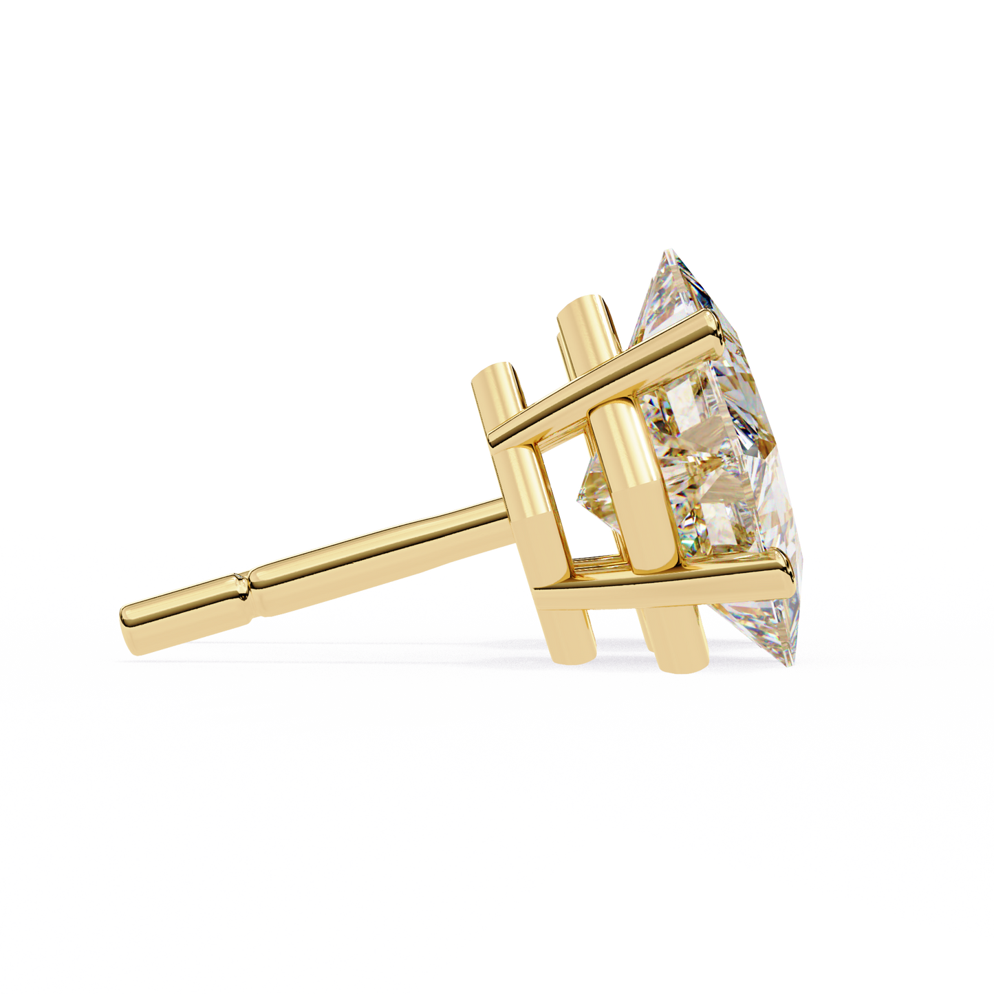Princess Lab Grown Diamond Stud
