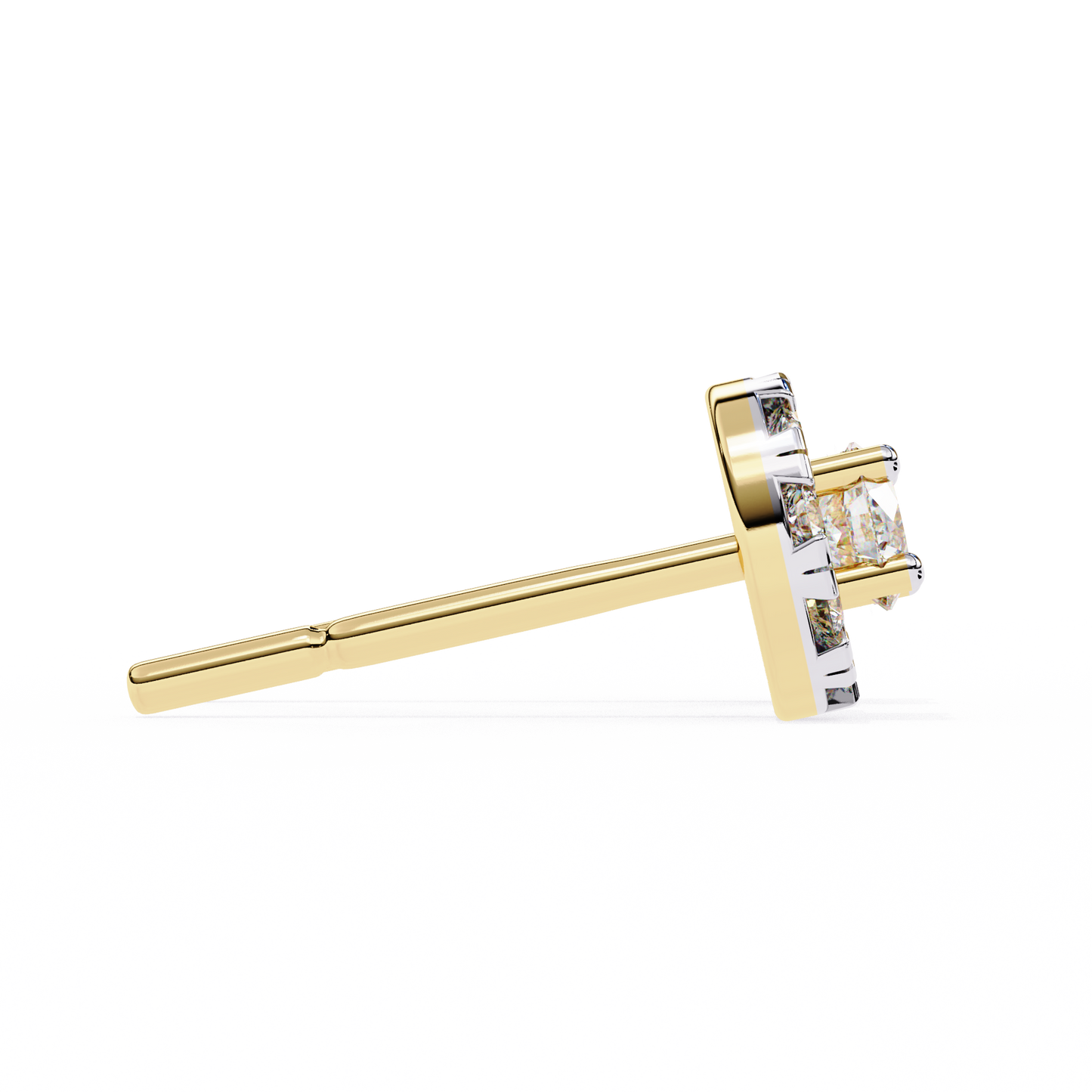 Zia Round Solitaire Lab Grown Diamond Studs