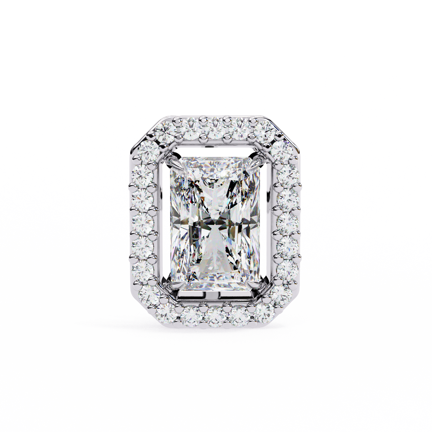 Zyna Solitaire Lab Grown Diamond Stud