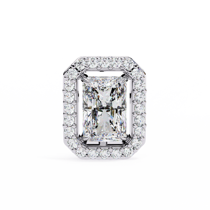 Zyna Solitaire Lab Grown Diamond Stud