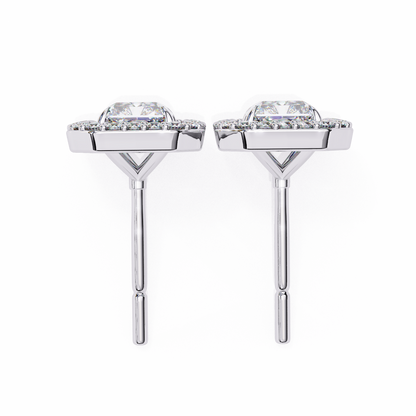 Zyna Solitaire Lab Grown Diamond Stud