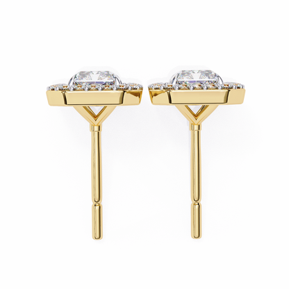 Zyna Solitaire Lab Grown Diamond Stud
