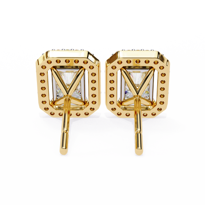 Zyna Solitaire Lab Grown Diamond Stud