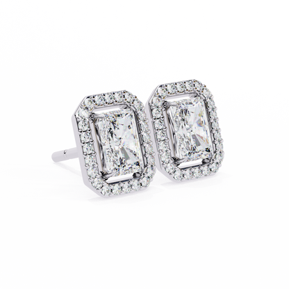 Zyna Solitaire Lab Grown Diamond Stud