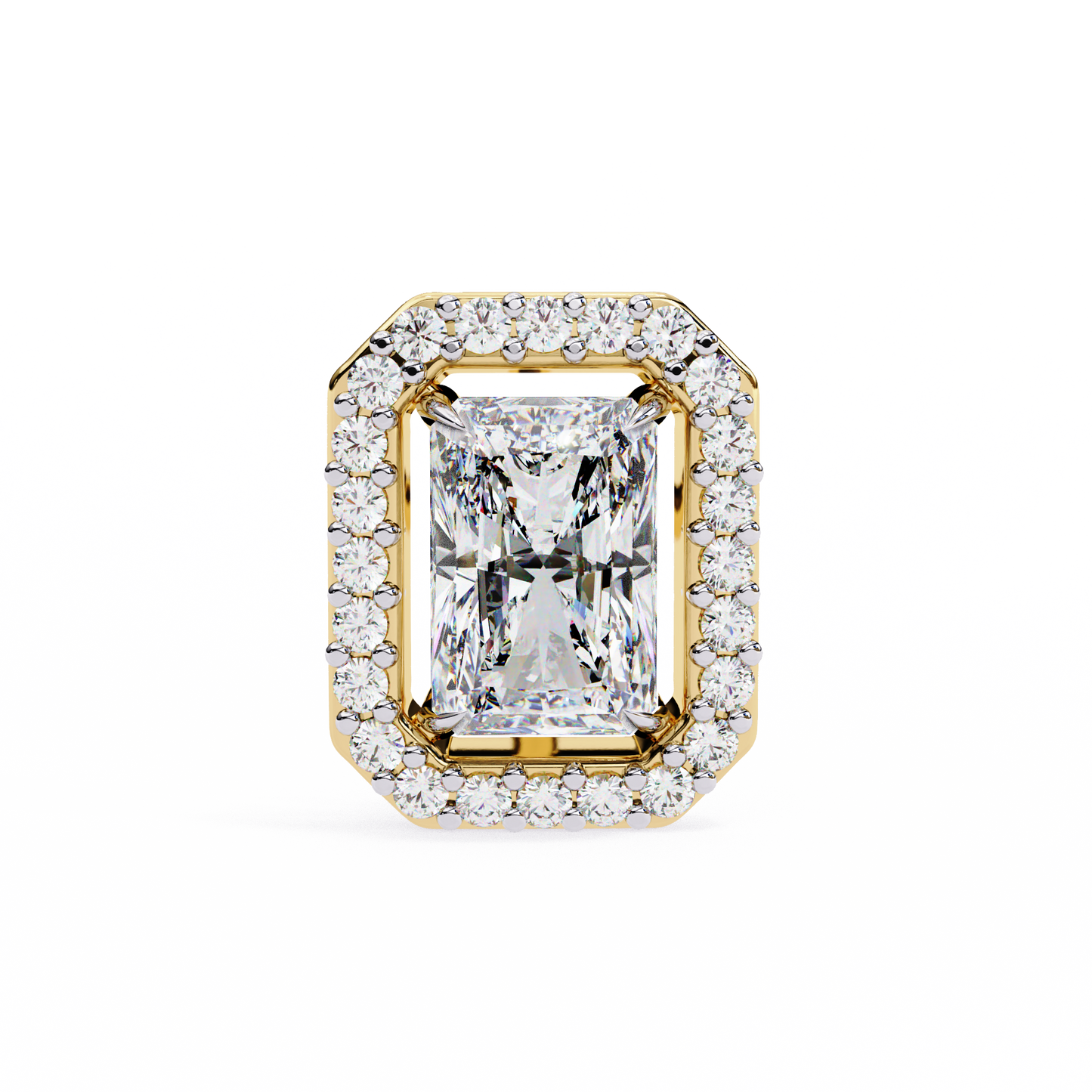 Zyna Solitaire Lab Grown Diamond Stud
