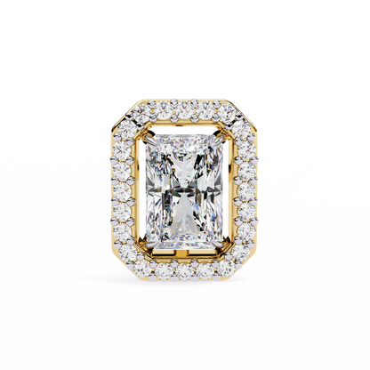 Zyna Solitaire Lab Grown Diamond Stud