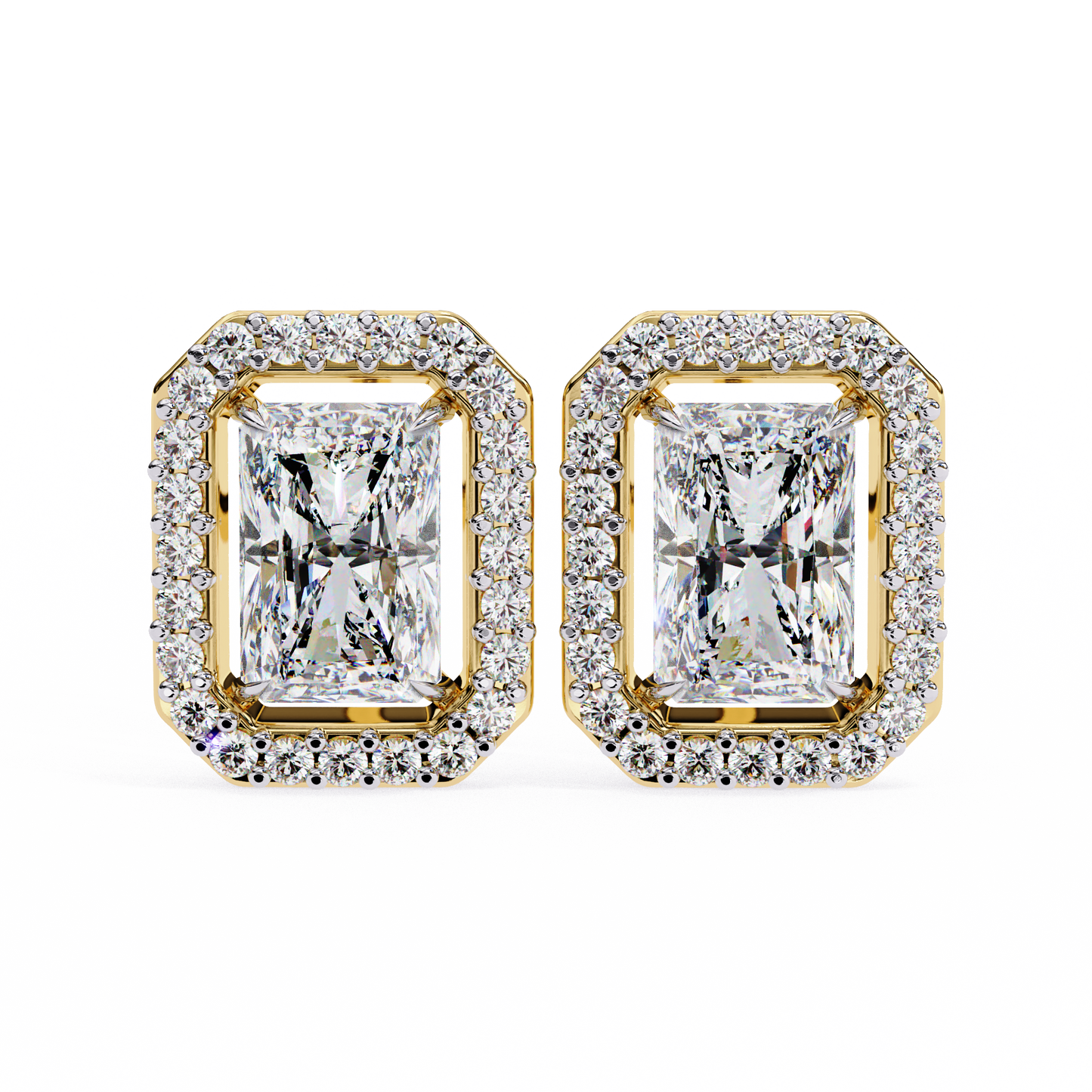 Zyna Solitaire Lab Grown Diamond Stud