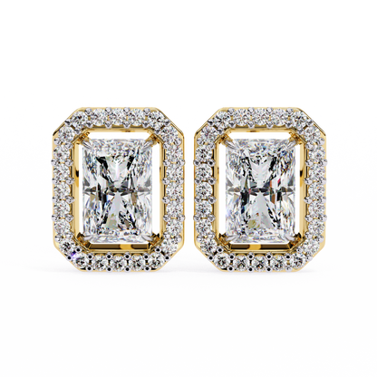 Zyna Solitaire Lab Grown Diamond Stud