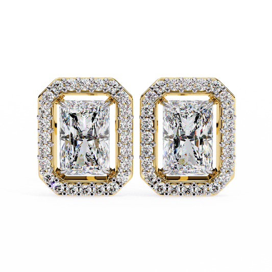 Zyna Solitaire Lab Grown Diamond Stud