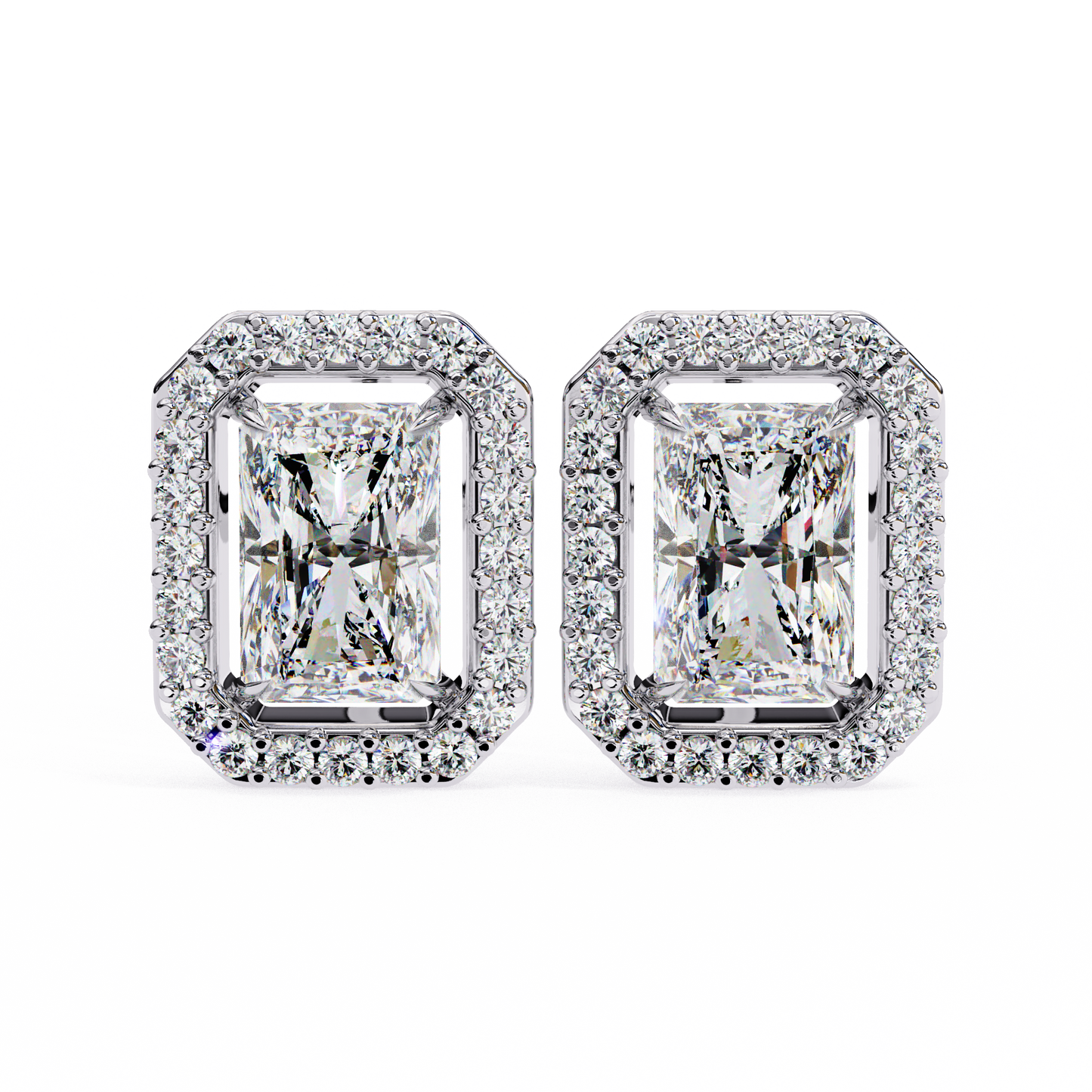 Zyna Solitaire Lab Grown Diamond Stud