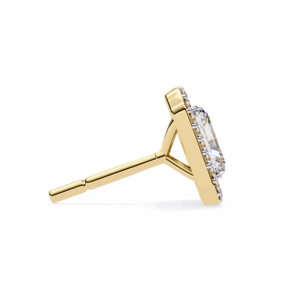 Zyna Solitaire Lab Grown Diamond Stud