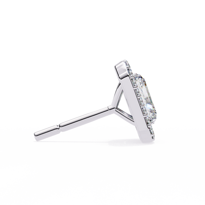Zyna Solitaire Lab Grown Diamond Stud