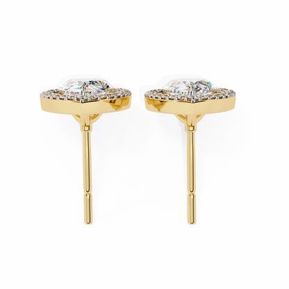 Seher Pear Solitaire Lab Grown Diamond Studs