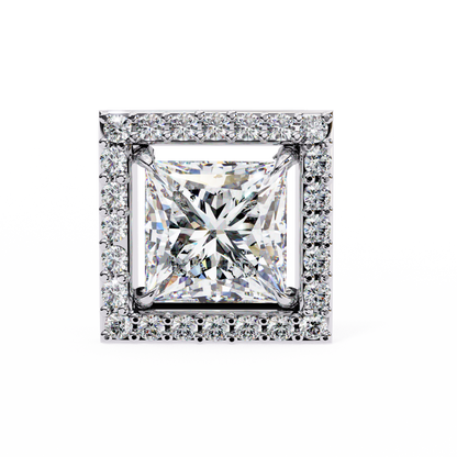 Shanaya Princess Solitaire Lab Grown Diamond Stud