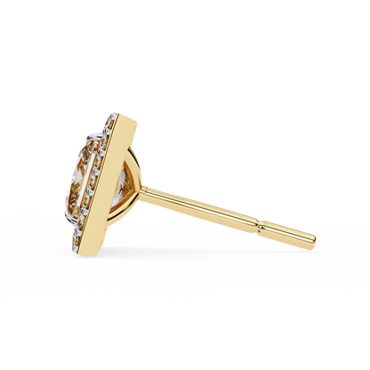 Shanaya Princess Solitaire Lab Grown Diamond Stud