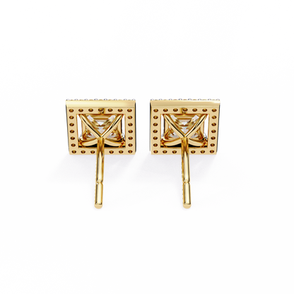 Shanaya Princess Solitaire Lab Grown Diamond Stud